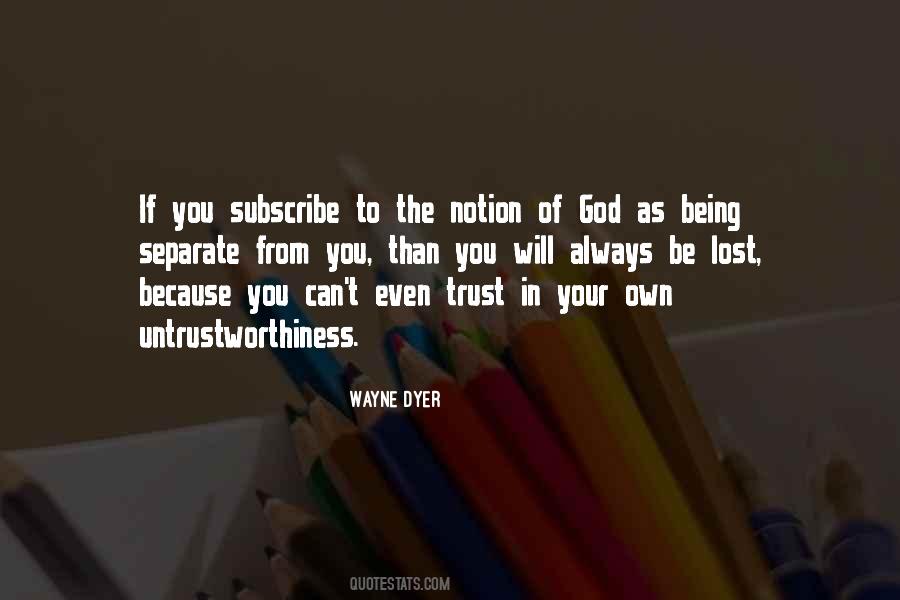 Trust From God Quotes #817221