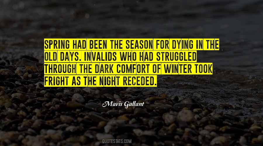 Quotes About The Winter Season #1164889