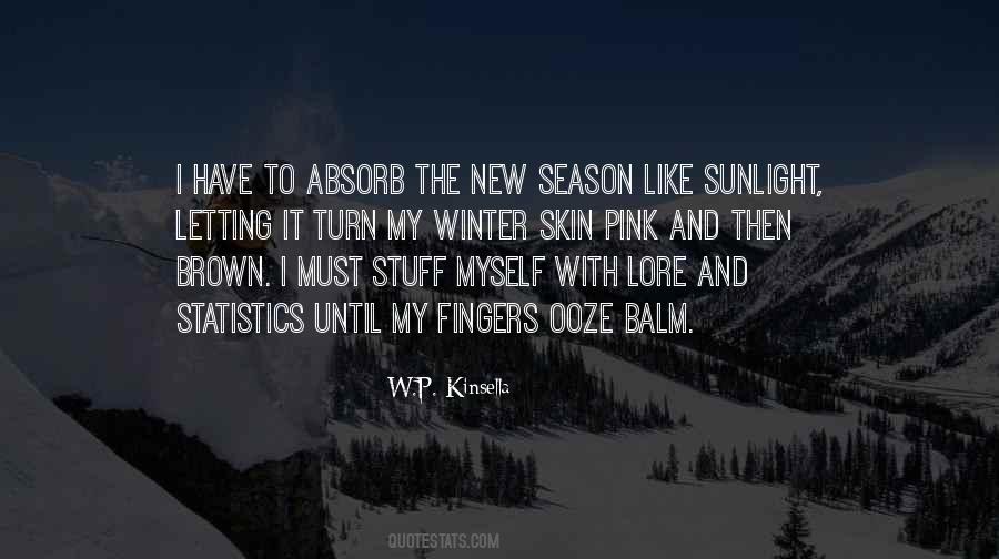 Quotes About The Winter Season #56306