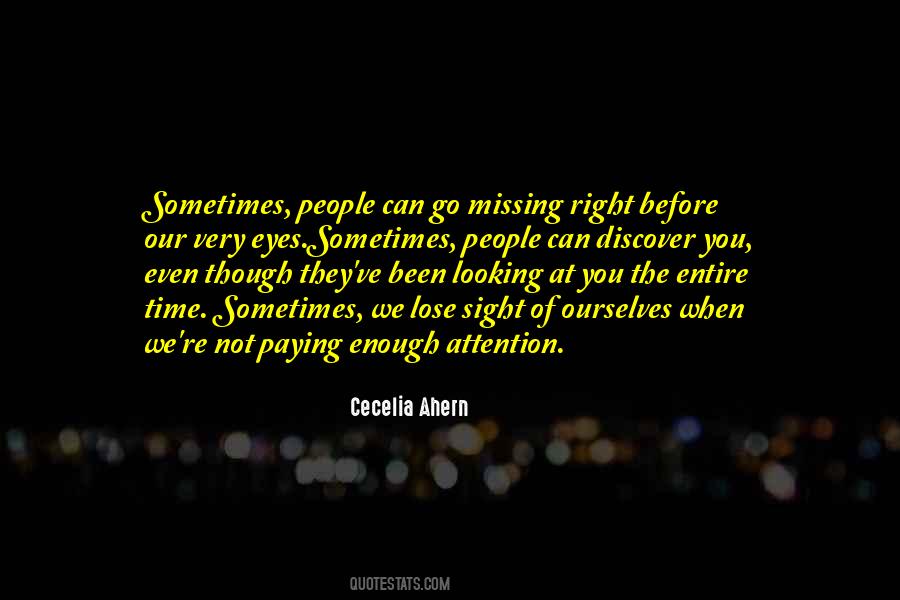 Quotes About Missing People #456178