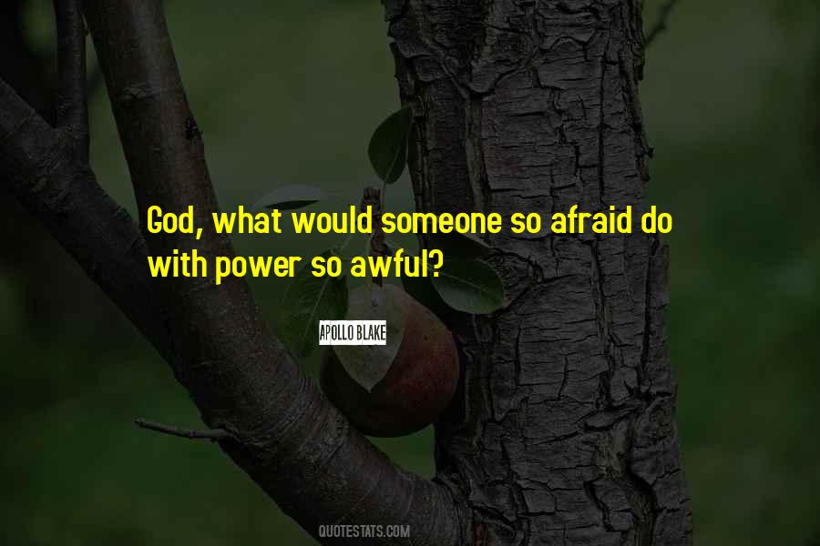 Awful God Quotes #1023928