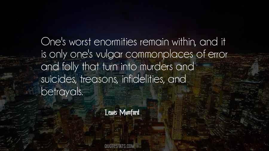 And Betrayal Quotes #29771