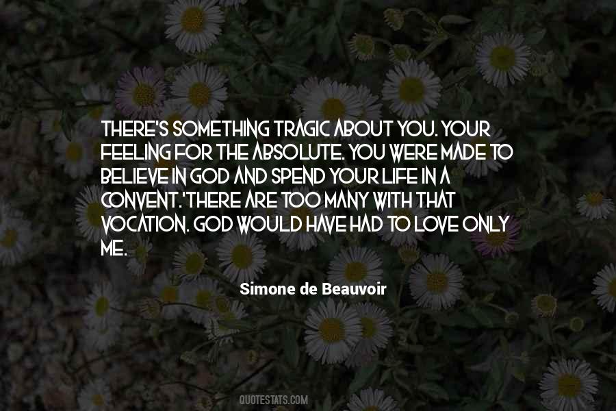 Love By Simone De Beauvoir Quotes #1186499