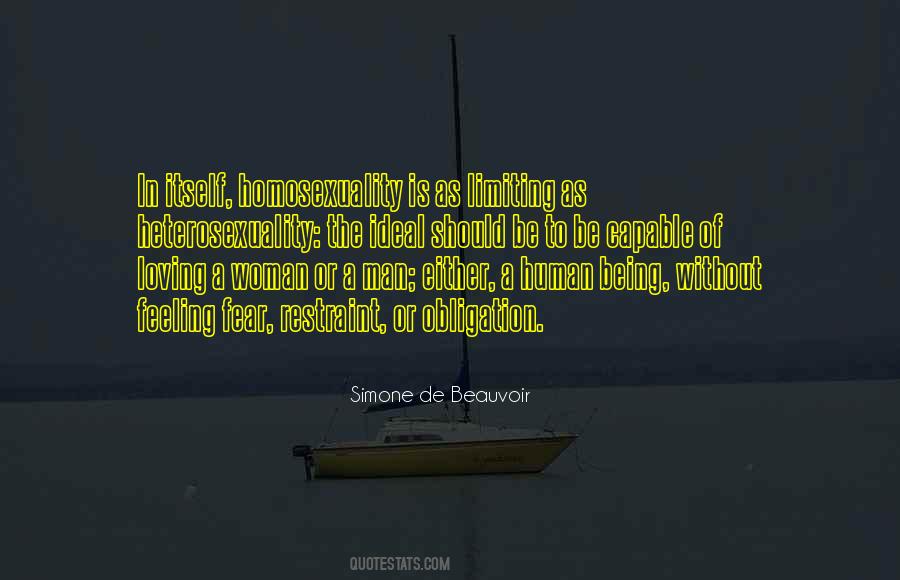 Love By Simone De Beauvoir Quotes #1570892