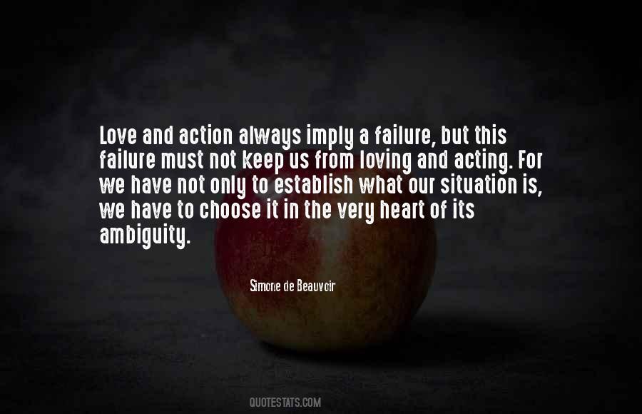 Love By Simone De Beauvoir Quotes #384787