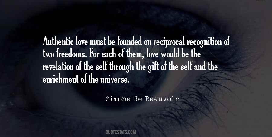 Love By Simone De Beauvoir Quotes #555267