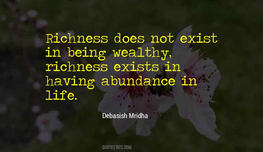Abundance In Life Quotes #1344888