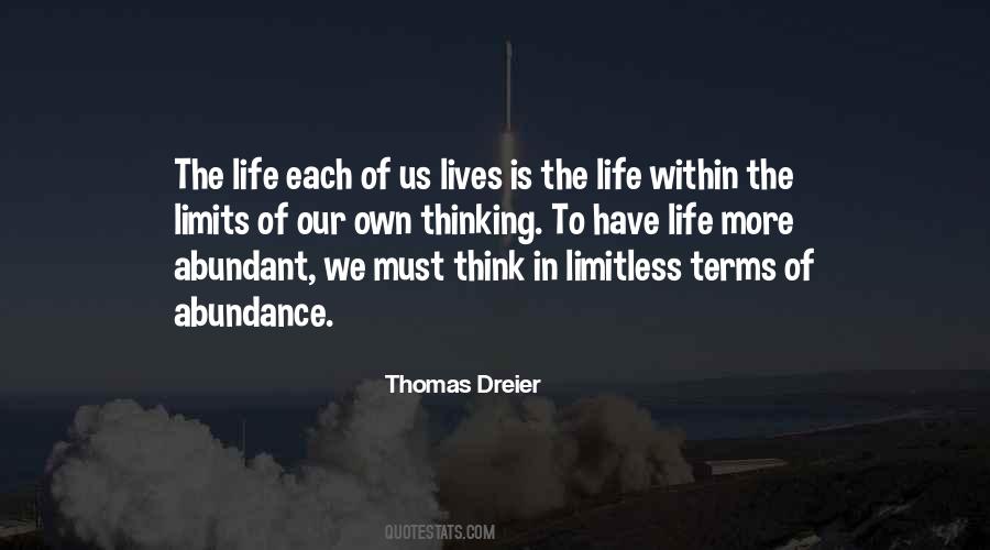Abundance In Life Quotes #477857