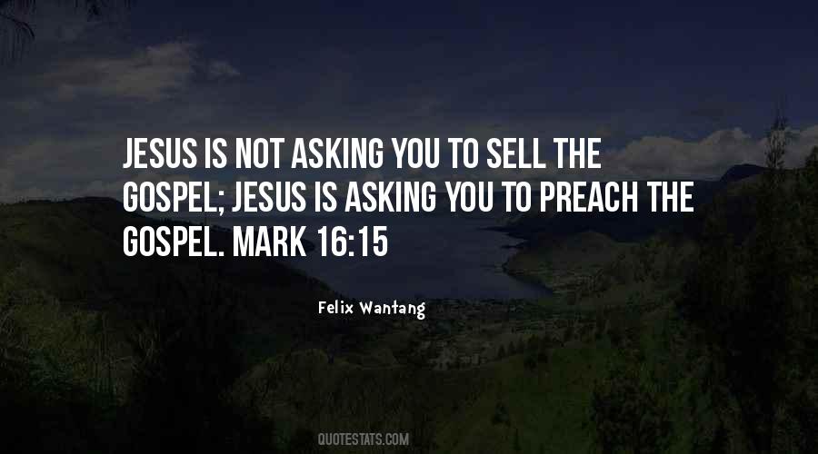 Gospel Who Was Mark Quotes #1401882