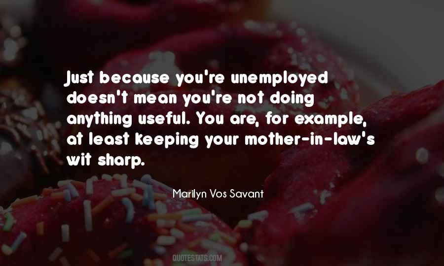 Mother Law Quotes #103042