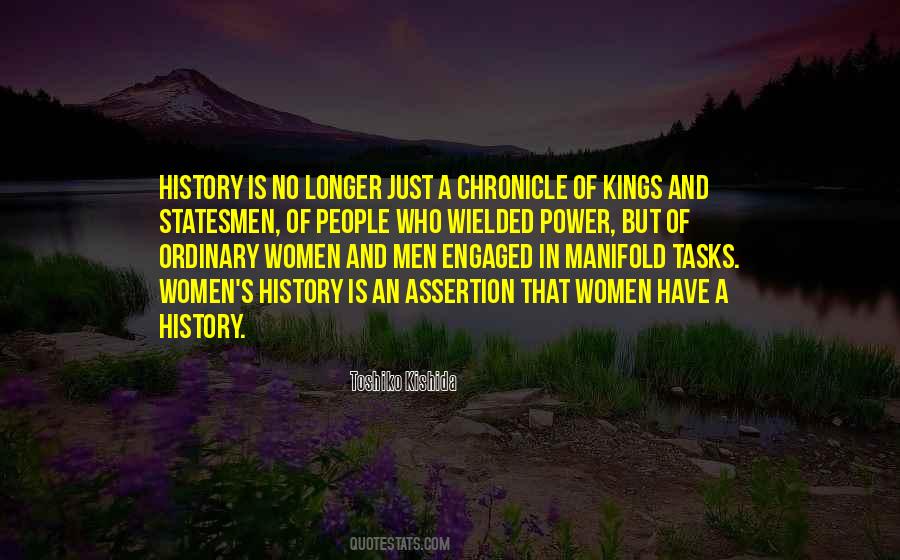 Women And History Quotes #893798