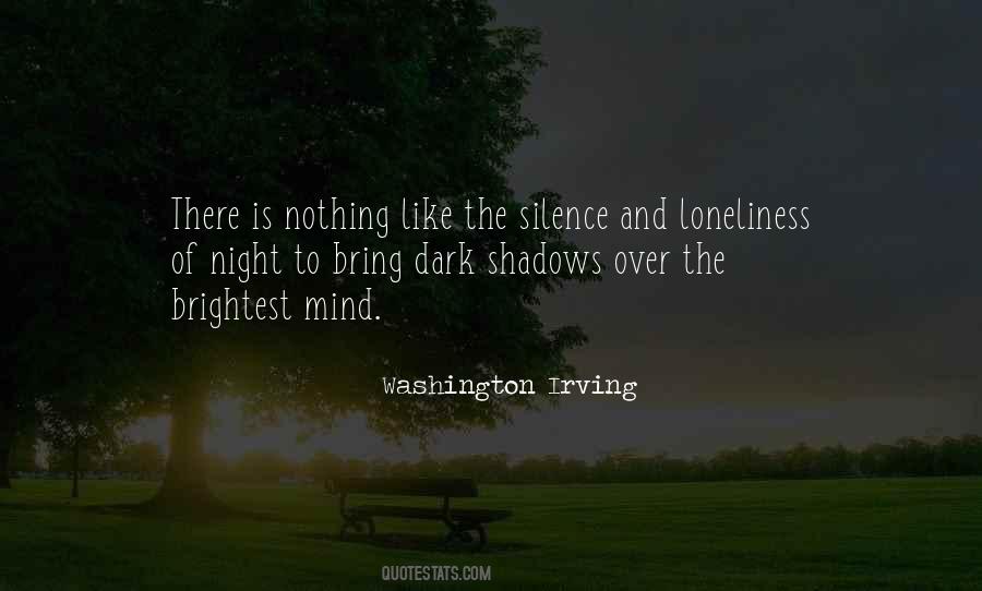 Shadows Of The Night Quotes #1503581