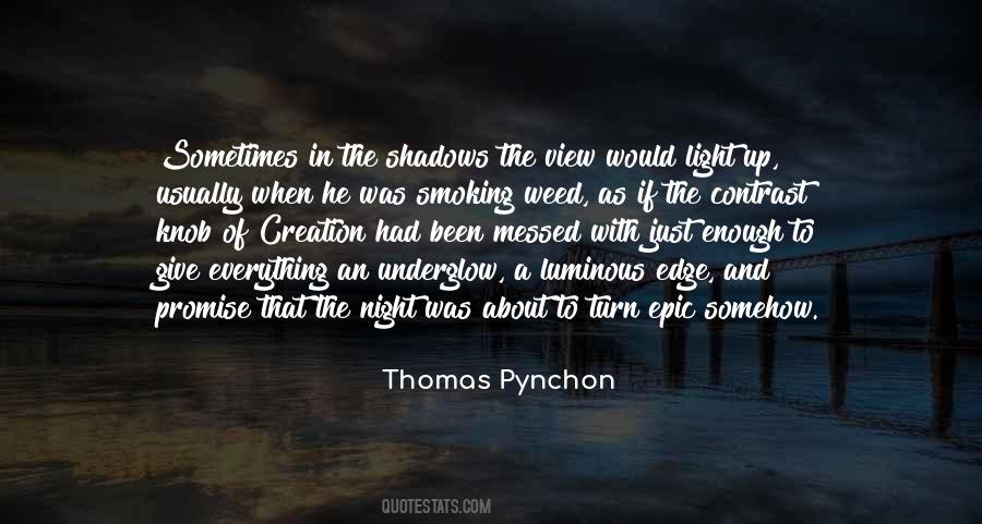 Shadows Of The Night Quotes #1567055