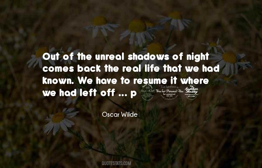 Shadows Of The Night Quotes #298139