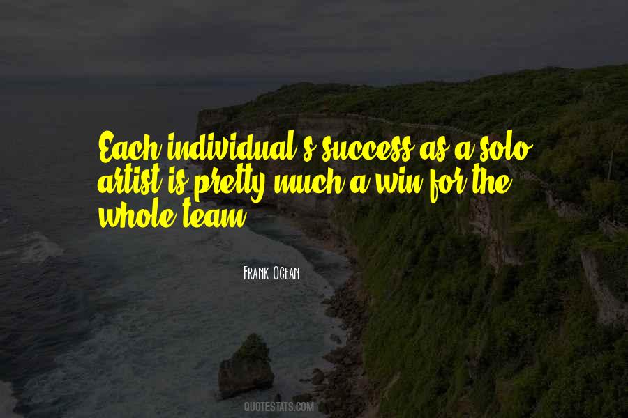 Quotes About The Winning Team #196012