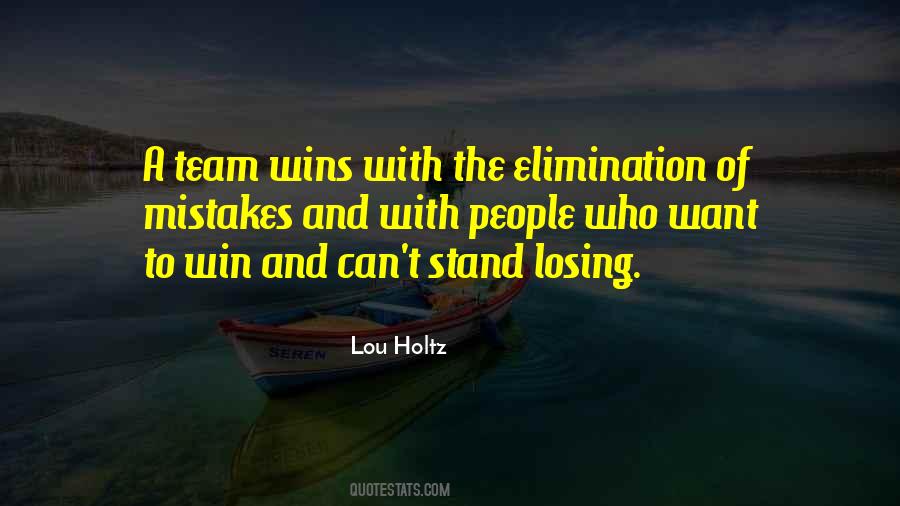 Quotes About The Winning Team #377030