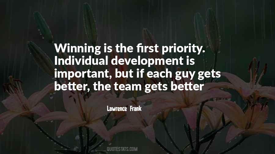 Quotes About The Winning Team #610983