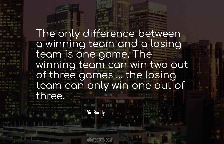 Quotes About The Winning Team #876509