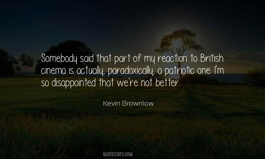 Mr Brownlow Quotes #976874