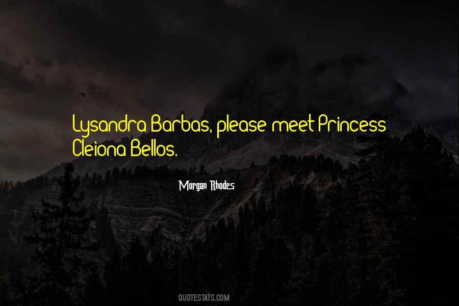 Cleiona Bellos Quotes #715369
