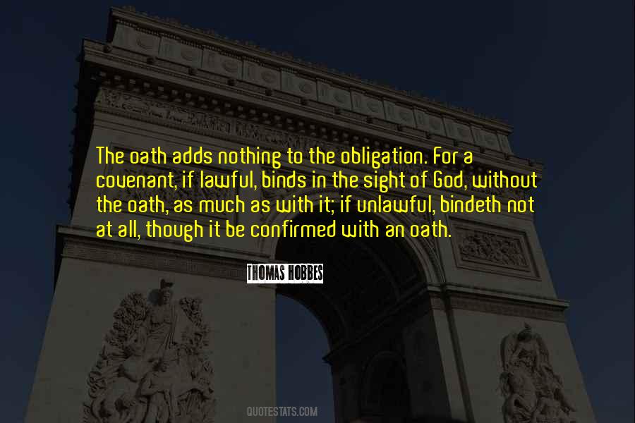 The Oath Quotes #816027