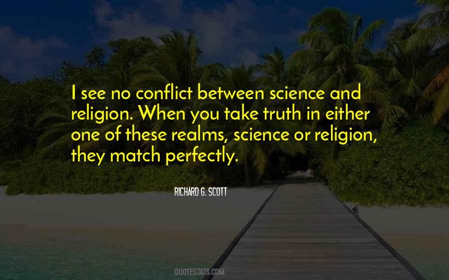 Religion Or Science Quotes #1088992