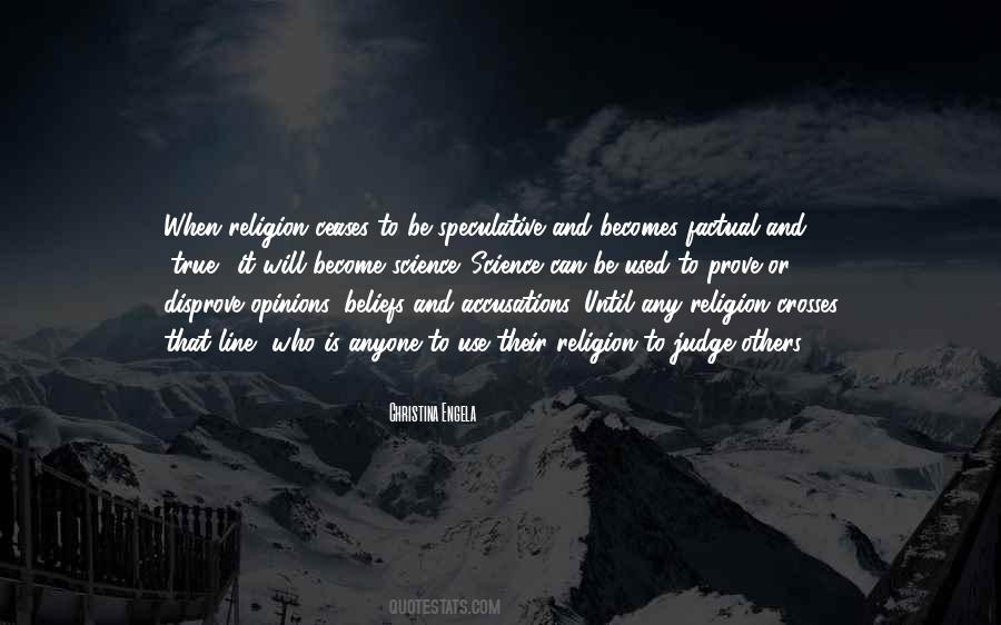 Religion Or Science Quotes #1244983