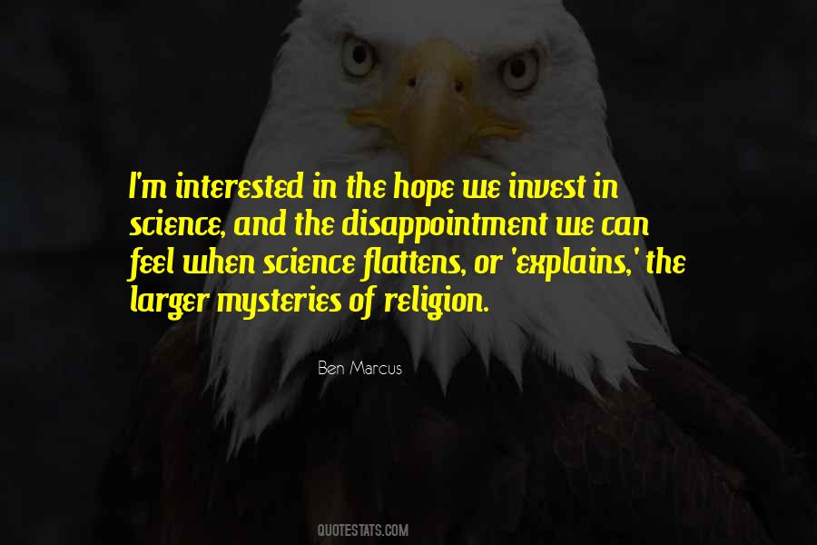 Religion Or Science Quotes #149074