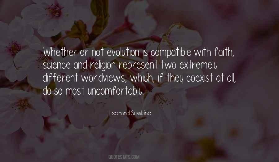 Religion Or Science Quotes #749155