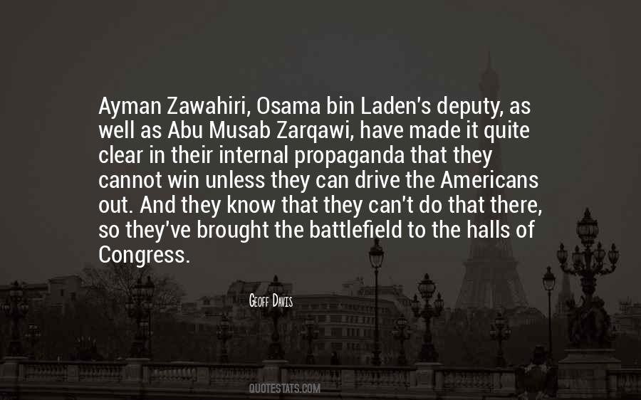 Ayman Zawahiri Quotes #613709