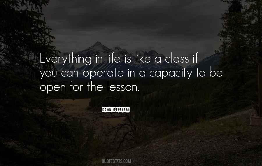 Everything In Life Is A Lesson Quotes #1114220