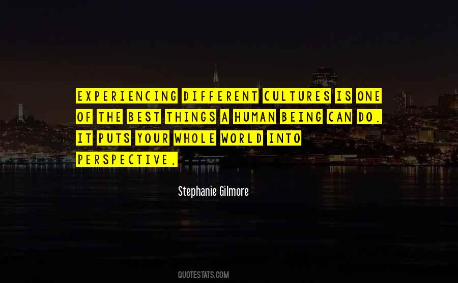 A Different Culture Quotes #1365523