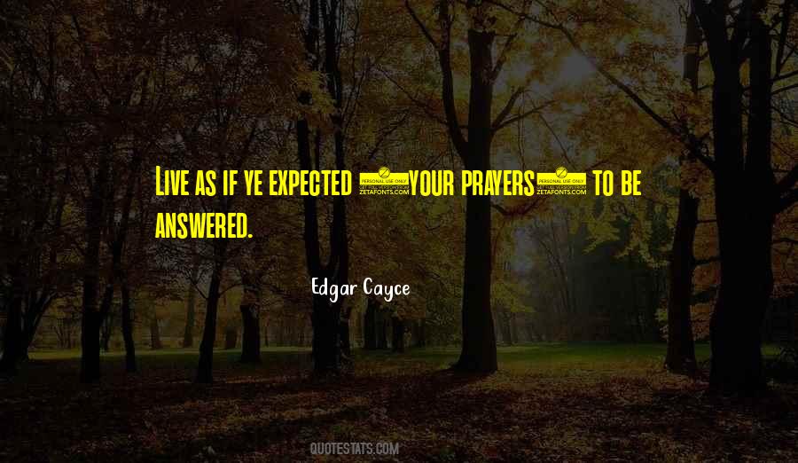 Answered To Prayer Quotes #1069754