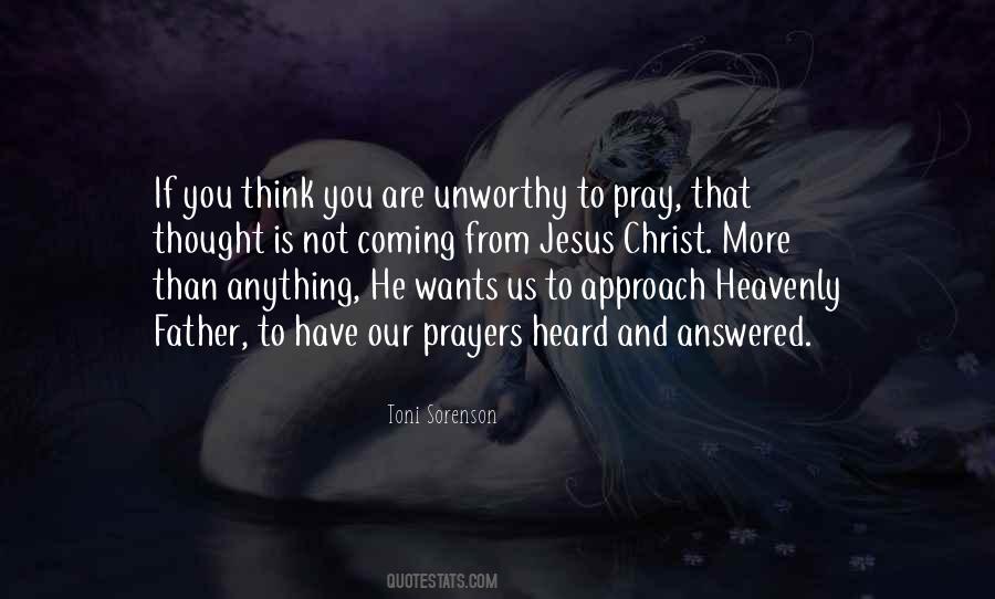 Answered To Prayer Quotes #1548053