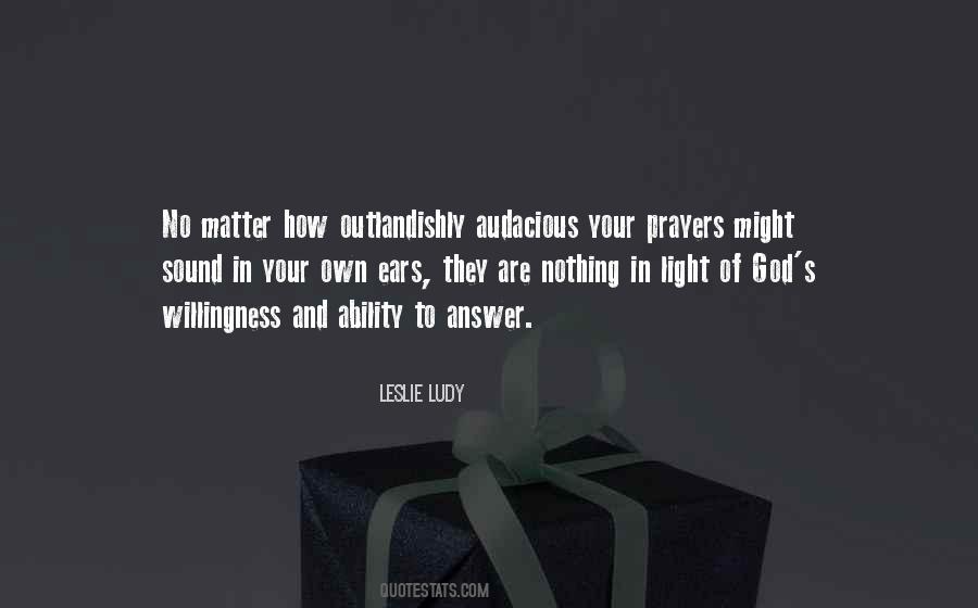 Answered To Prayer Quotes #1586617