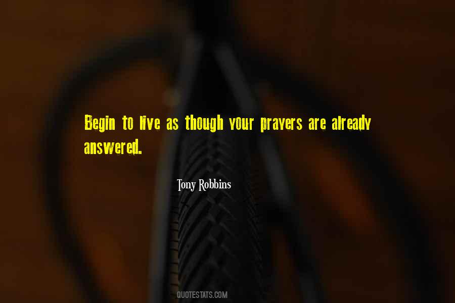 Answered To Prayer Quotes #158766