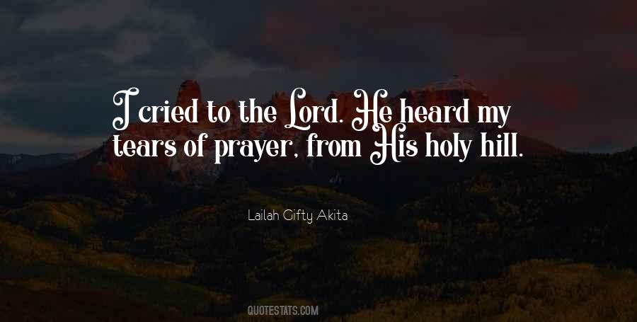 Answered To Prayer Quotes #784321