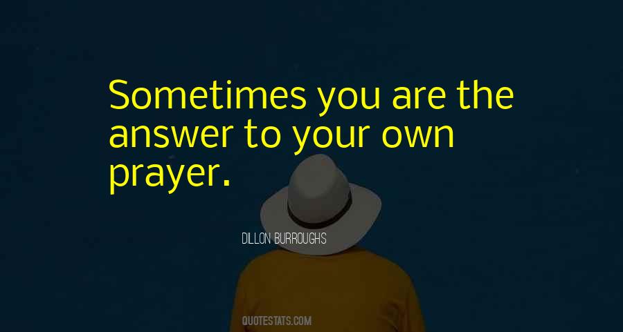 Answered To Prayer Quotes #863356