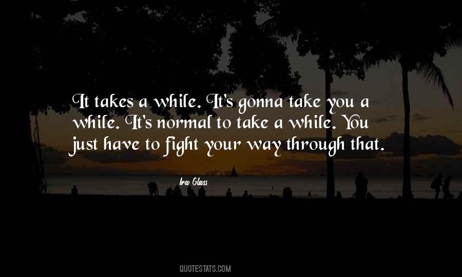 Fighting Through Quotes #124231