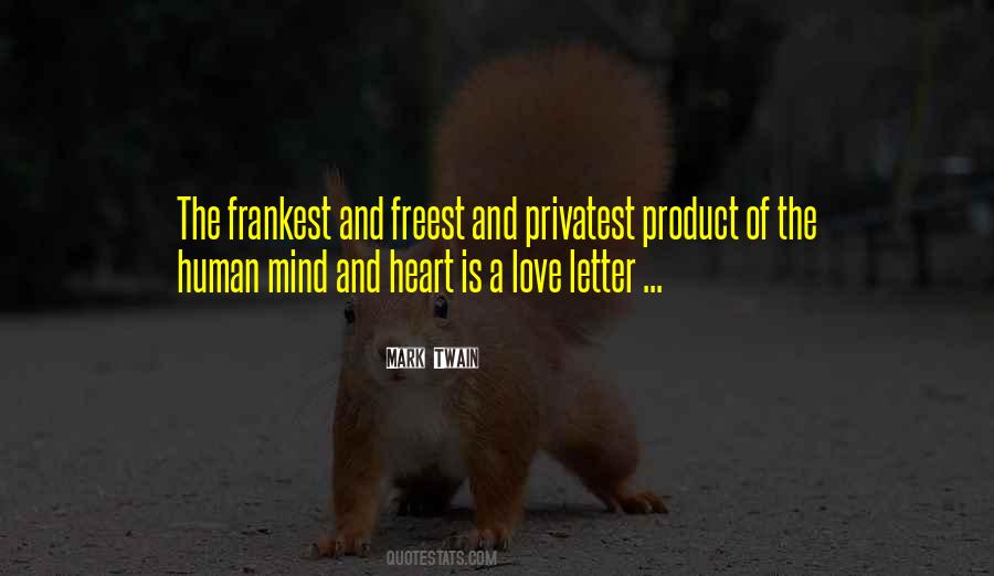 Love By Mark Twain Quotes #1260792