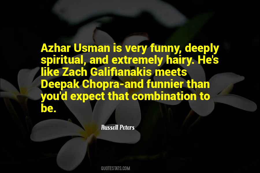 Azhar Usman Quotes #510005