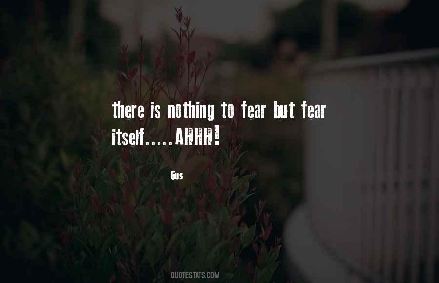 Fearful Thoughts Quotes #311908
