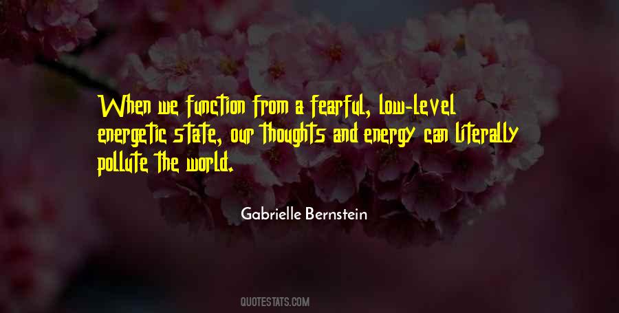 Fearful Thoughts Quotes #66041