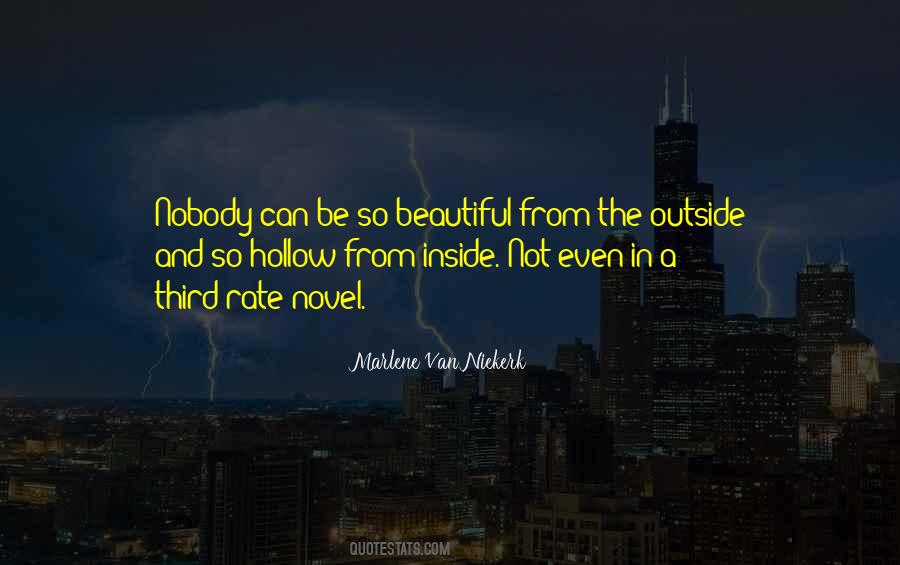 Beauty From The Inside Quotes #242006