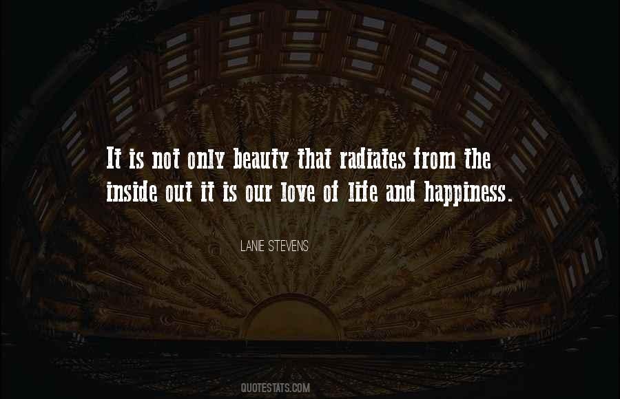 Beauty From The Inside Quotes #992833