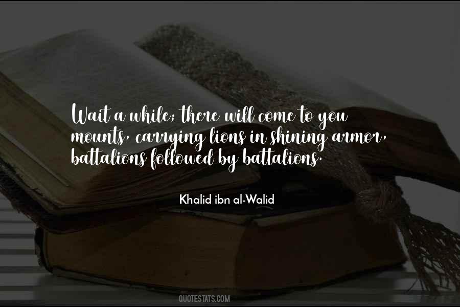Al Walid Quotes #830720