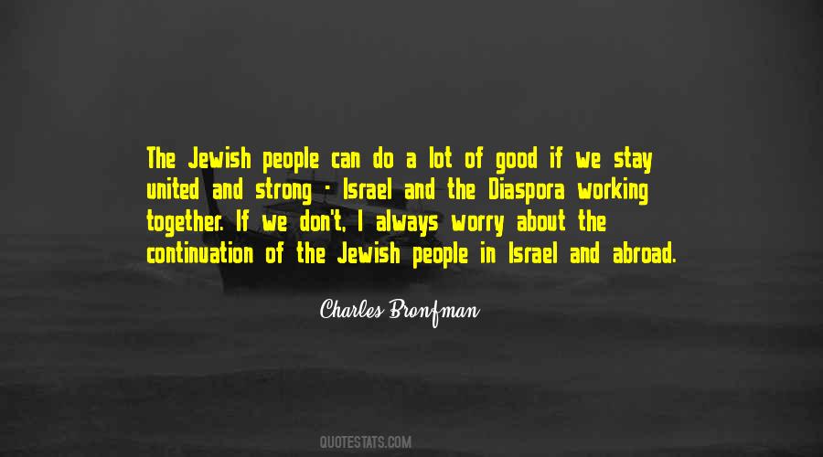 Jewish People Quotes #1077381