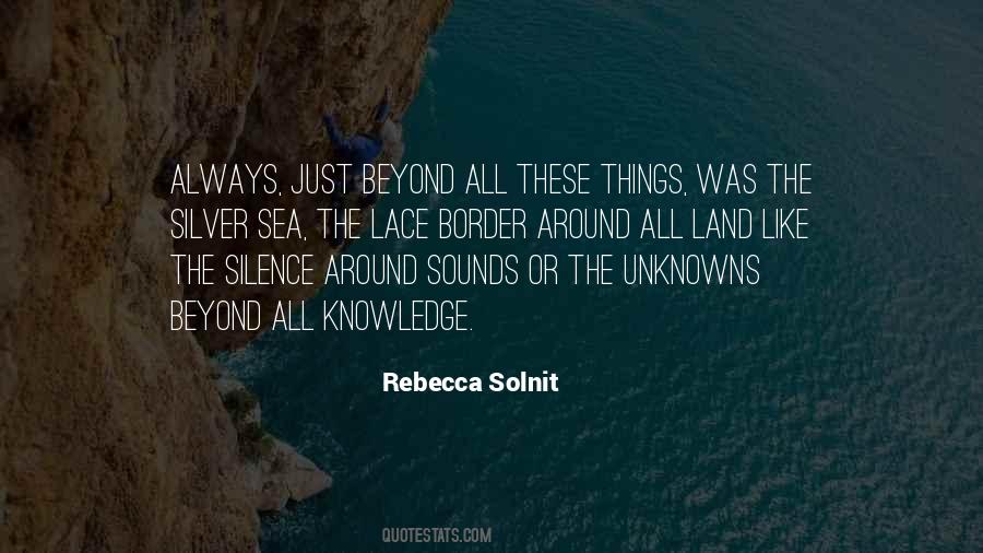 The Sea And The Silence Quotes #1753235