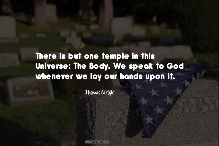 Your Body Is A Temple Quotes #1866716