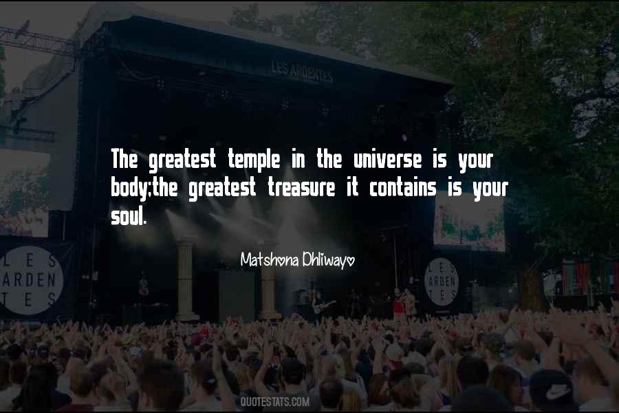 Your Body Is A Temple Quotes #938386